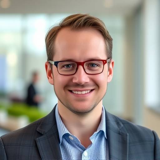 Foto van Thomas Hendriks, Hoofd Data Analyse bij NovaTech Solutions